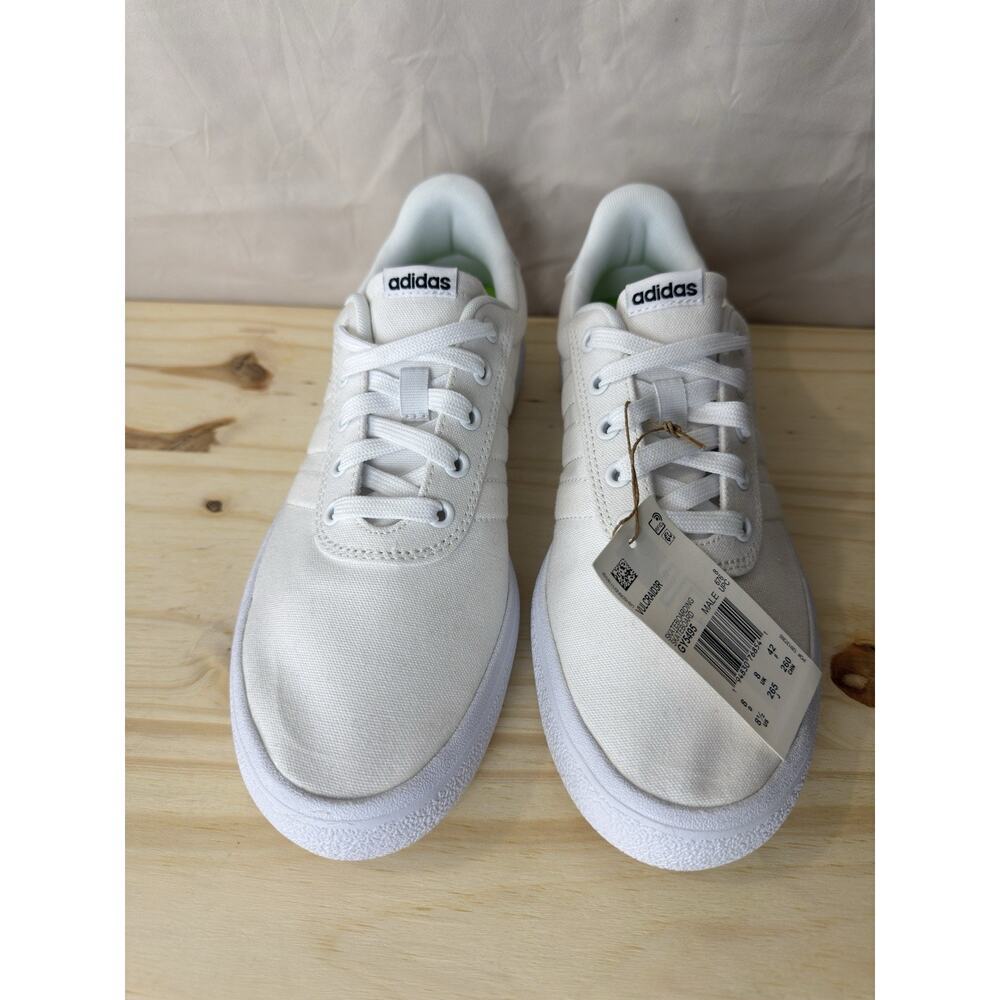 New Adidas Mens Vulc Raid3r GY5495 White Casual Shoes Sneakers Size US 8.5 EU 42 - Picture 5 of 11